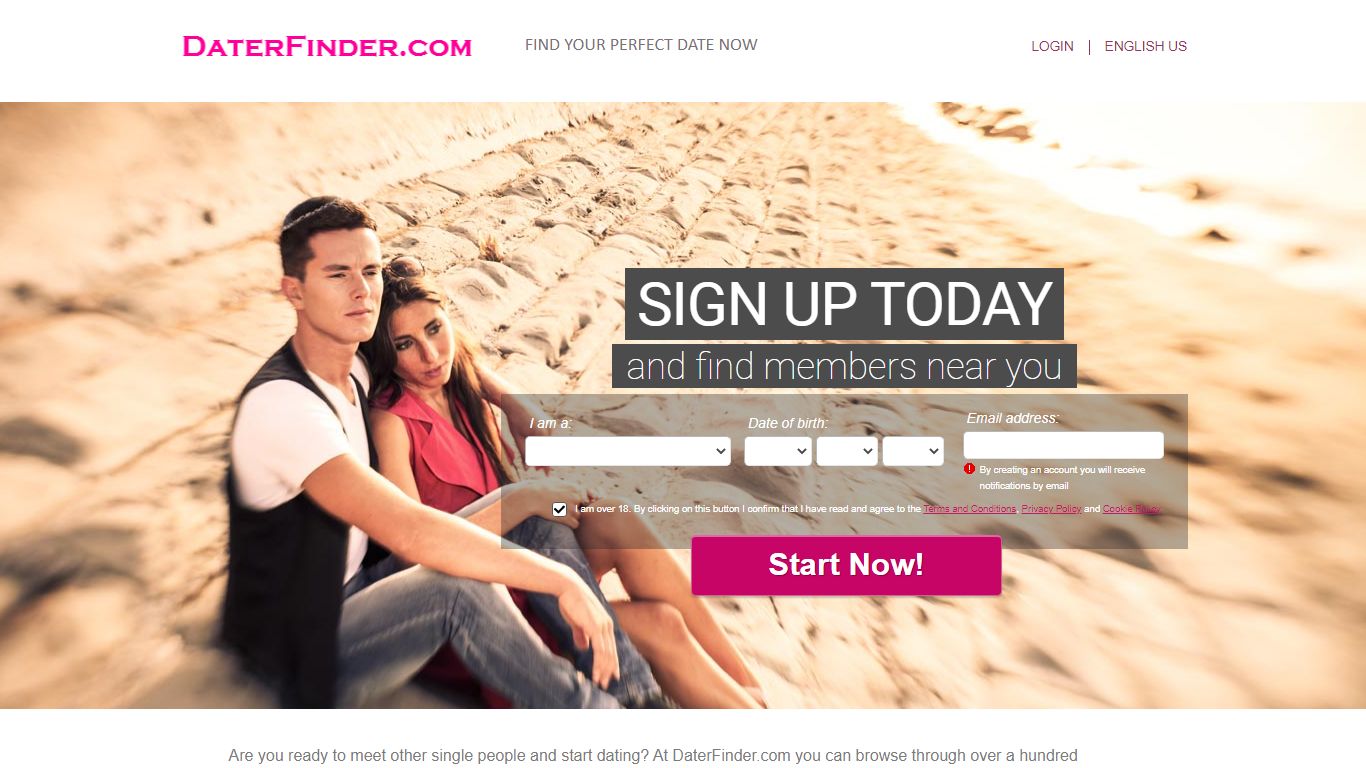DaterFinder - Meet Singles and Find Dates Online